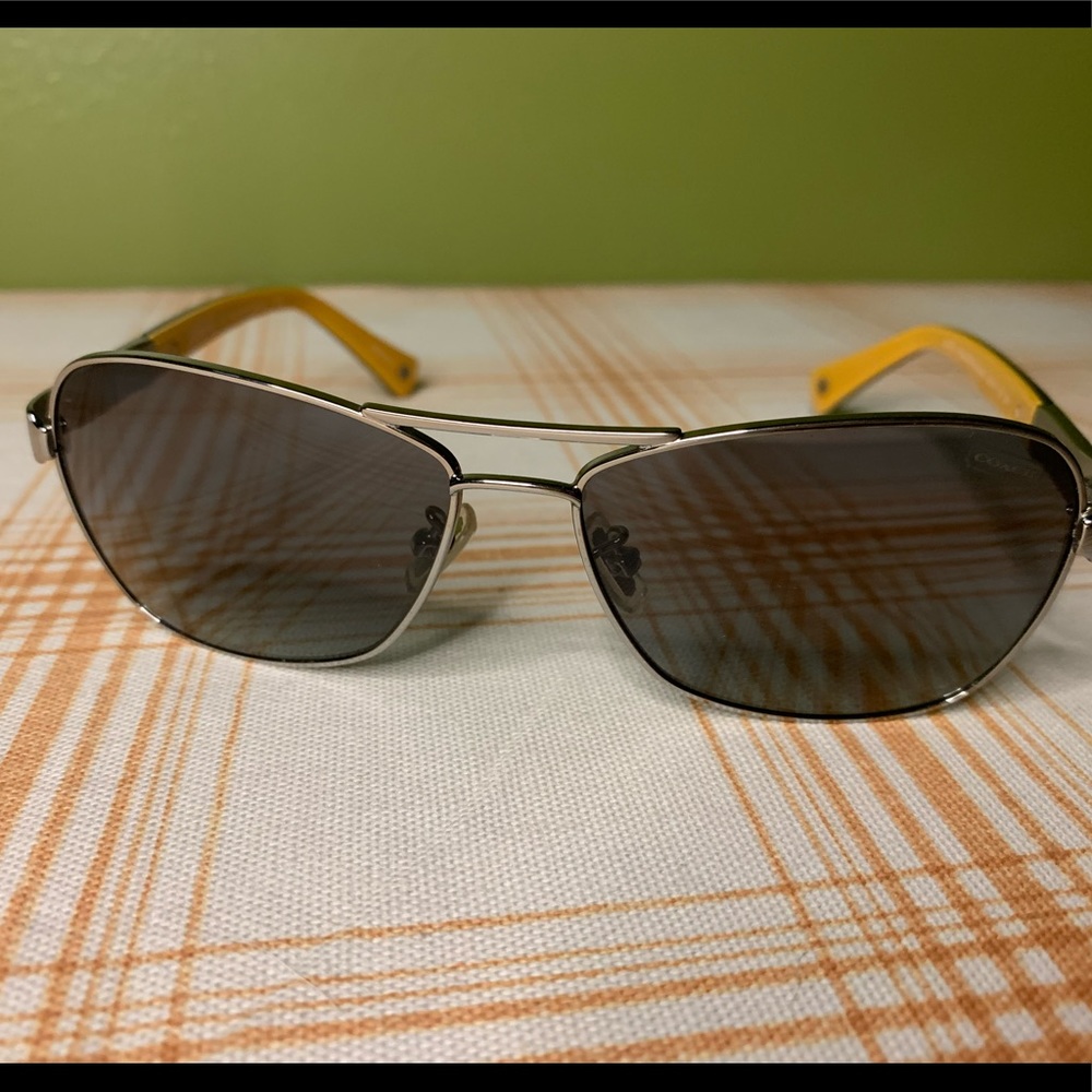 Coach Tortoise Shell Sunglasses - Picture 4 of 8